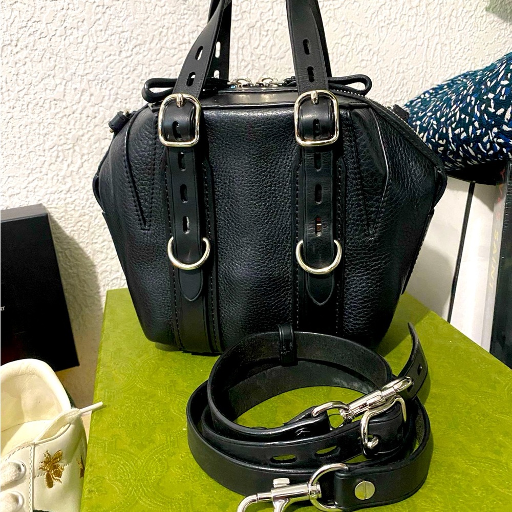 Black Leather Alexander Wang , EMILE BAG.
